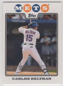 Juego de equipos de béisbol Topps de los Mets de Nueva York 2008 - Imagen 1 de 1