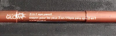 NEW SEALED    AVON  GLOW  2 IN 1 EYE PENCIL   #  P905  TROPICAL ORCHID  - Image 1 of 4
