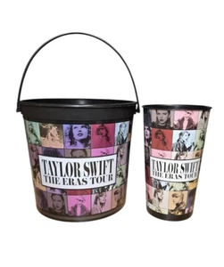 Taylor Swift Eras Tour Movie 2024 Popcorn Bucket 🍿 & Cup🥤 Rare Ships Fast 🚙💨 - Picture 1 of 1