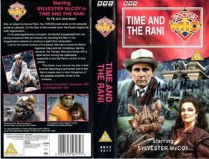 Doctor Who: Time and the Rani VHS Cover Signed by ANDREW MORGAN - Picture 1 of 1