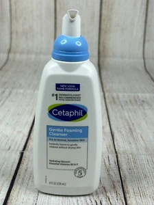 Cetaphil Gentle Foaming Cleanser, Face Wash for Sensitive, 8oz - Picture 1 of 3