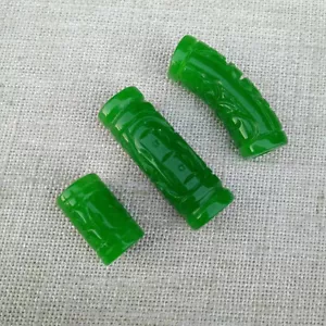 Natural Ice Green Jade jadeite Bead Lucky Amulet Pendant Necklace Jewelry - Picture 1 of 13