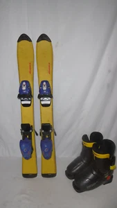 NORDICA " SUPER " SKI JUNIOR ALLROUND CARVER 80 CM + SKISCHUHE GR.: 28 IM SET - Picture 1 of 6