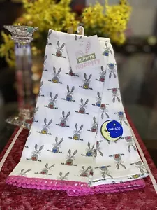 FRÜHLING/OSTERN Shabby Chic Hase Kaninchen Geschirrtücher 16x28 2er Pack - Bild 1 von 4