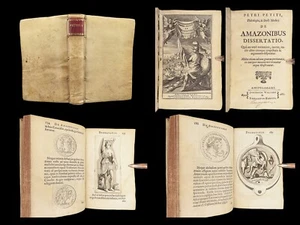 1687 De Amazonibus by Petit | Existence of Ancient Amazons from Greek Mythology - Picture 1 of 24