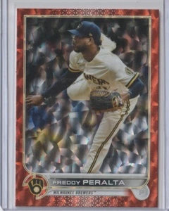 Freddy Peralta 2022 topps #13 sn 154/299 - Picture 1 of 2
