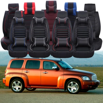 PU Leather Car Seat Cover 2-5 Seats Protector Cushion For Chevrolet HHR 2006-11 Foto 1 de 4