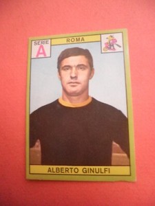 Figurina Calciatori Panini 1968 69 Alberto Ginulfi ROMA NEW /G8/