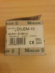 Moeller Leistungsschütz DILEM-10(24V50/60HZ) Leistung Schütz Schütze 021417 - Picture 1 of 2