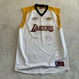 Majestic Kobe Bryant Los Angeles Lakers Jersey Large White 2008 NBA Finals #24 - Picture 1 of 10