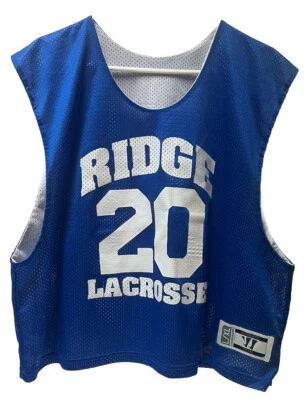 CAMISETA DE LACROSSE High School LIONS Leones Reversibles #20 L/XL Adulto ¡EXCELENTE ESTADO USADA! Foto 1 de 4