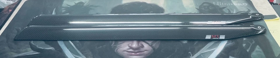 Carbon Fiber Main Rotor Blades RC Accseesories (Not sure the size) - Image 1 of 1