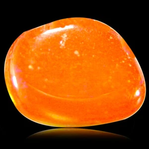 1,15 quilates fenomenal AAA elegante forma cabujón (9 x 7 mm) piedra de ópalo rojo fuego rojo rojo - Imagen 1 de 1