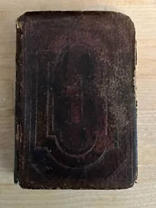 1870 Gems of Paradise Prayer Book J. & D. Sadlier NY Antique Religious Book VTG - Imagen 1 de 14