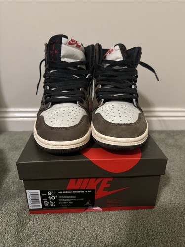 Size 9 - Jordan 1 Retro OG x Travis Scott High Mocha