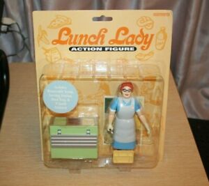 2006 Lunch Lady Action Figure Rare Toy Accoutrements Chris Farley SNL TV Comedy