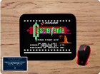 CASTLEVANIA NES START SCREEN RETRO INSPIRED ART CUSTOM PC MOUSE PAD DESK MAT