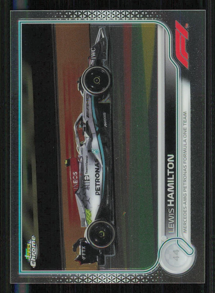 2022 Topps Chrome Formula 1 #111 Lewis Hamilton CAR - Image 1 of 2