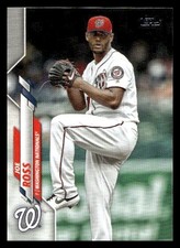 2020 Topps #647 Joe Ross Washington Nationals Baseball card