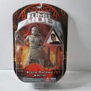 Lara Croft Tomb Raider Stone Monkey Warrior Action Figure Playmates Brand New - Picture 1 of 12