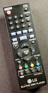 Genuine OEM LG Blu-Ray Replacement Remote Control AKB73896401 - Picture 1 of 2