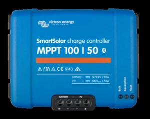VICTRON SMART SOLAR MPPT 100/50 SOLAR CHARGER CONTROLLER WITH BLUETOOTH 12/24V 3 - Picture 1 of 1