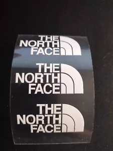 3 Zoll - Drei North Face Logo Aufbügeln Aufkleber / KOSTENLOSER VERSAND in den USA - Bild 1 von 2