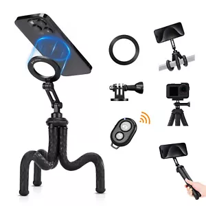 K&F Concept 360° Magnetic Octopus Tripod Flexible Portable Stand for Vlogging - Picture 1 of 10