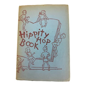 Vintage Hippity Hop Poetry Book Ephemera Childrens Book c. 1940's-50's. RARE. - Picture 1 of 11