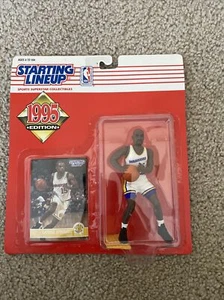 Figura de acción de baloncesto Latrell Sprewell 1995 alineación inicial de la NBA SLU Warriors - Imagen 1 de 4