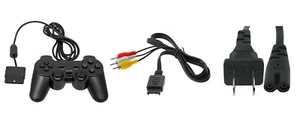 Paquete de piezas PS2 controlador de cable AV RCA adaptador de alimentación para PlayStation 2 1Z - Imagen 1 de 5