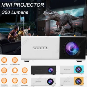 1080P HD Mini Pocket Projectors LED Projector USB/AV/TF Slots Built-in speaker - Picture 1 of 27