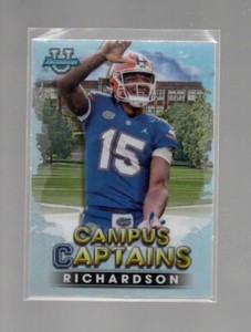 ANTHONY RICHARDSON 2022 BOWMAN UNIVERSITY CHROME CAMPUS CAPTAINS CARD #CC-6