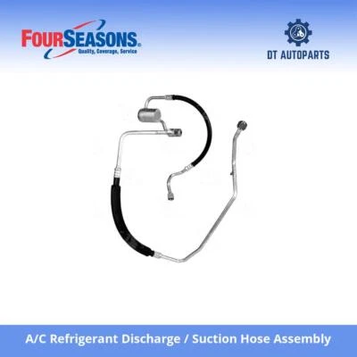 1991-93 Cadillac Commercial Chassis Discharge/Suction Line Hose Assy 4 Seasons - Image 1 of 4