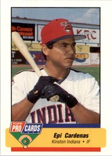 1994 Kinston Indians Fleer/ProCards #2650 Epi Cardenas
