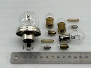 BMW BIKE bulb kit 1970-73 12 volt with fuses P45T base 12 volt 45/45w BULBKIT006 - Picture 1 of 3