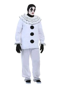 Men's Vintage Pierrot Clown Costume - Picture 1 of 1
