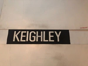Yorkshire 222 Vintage Destination Bus Blind 1980’s 27" - Keighley - Bild 1 von 5