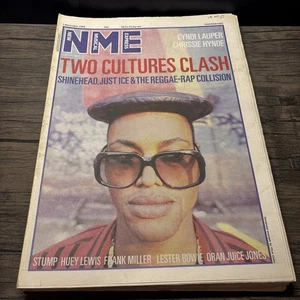 New Musical Express (NME), 1 November 1986, Shinehead, Just Ice. Reggae Rap. - Picture 1 of 2