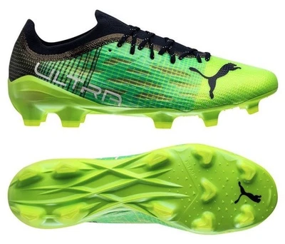 Puma Ultra 1.3 FG AG Soccer Cleats Shoes Green 106477-04 Mens Size 7 - Image 1 of 4