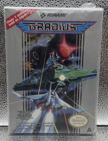 Gradius Nintendo NES W/Manual Rare 8 Bit Retro PAL 1988 #0553