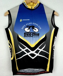 WOMENS HINCAPIE 3/4 ZIP CYCLING JERSEY SLEEVELESS FREEFLITE ATLANTA GA SIZE M - Picture 1 of 5