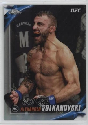 2019 Topps Chrome UFC Knockout Chrome Alexander Volkanovski #UFCK-AV Rookie RC - Image 1 of 2