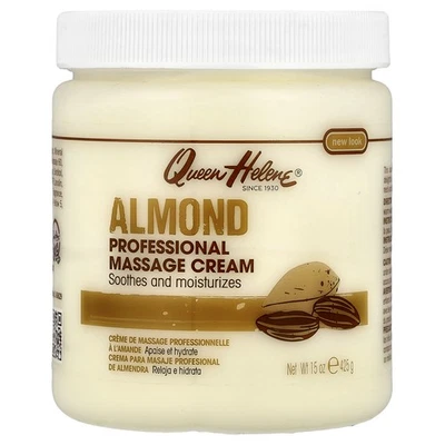 Crema de masaje profesional, almendra, 15 oz (425 g) Foto 1 de 3