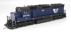 Broadway Limited HO 9819 Montana Rail Link MRL EMD SD45 Diesellok - Bild 1 von 8