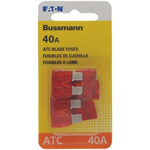 Bussmann BP/ATC-40-RP Kunststoff 40A 32V 1kA ATC Blattsicherung 3/4 L Zoll (5er Pack) - Bild 1 von 1