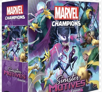 Marvel Champions LCG Sinister Motives Juego de Cartas Expansión (FFGMC27EN) Foto 1 de 2