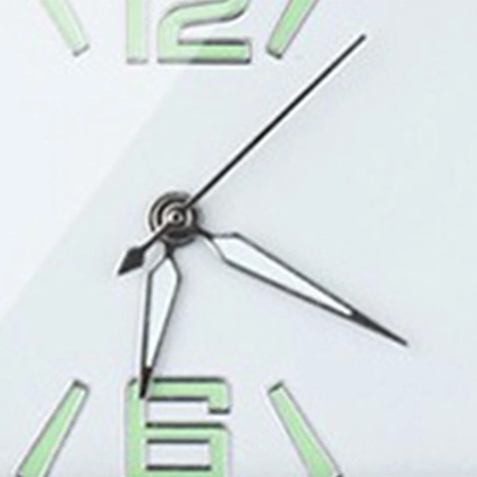 Stick on Clock for Car Dashboard Mini Quartz Clock Glow in The Dark Clock - Image 1 of 1