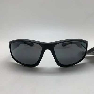 T232.1  Foster Grant Sunglasses FAST LANE Lenses for Driving Black Wrap Comfort - Image 1 of 4