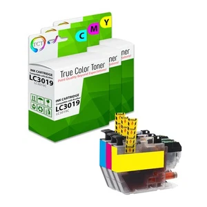 Combo 3Pk TCT LC3019 CMY para tinta compatible Brother MFC-J5330DW J6530DW J6930DW - Imagen 1 de 6